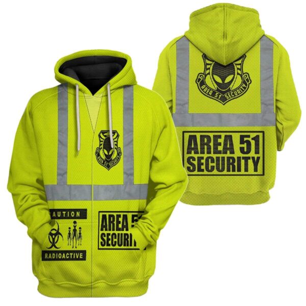 Area 51 Alien UFO T-Shirts Hoodie Apparel HD-QM0612191 3D Custom Fleece Hoodies 