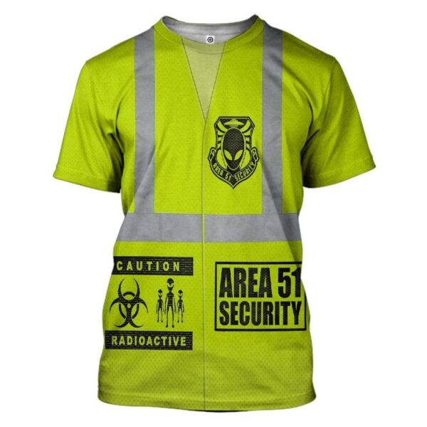 Area 51 Alien UFO T-Shirts Hoodie Apparel HD-QM0612191 3D Custom Fleece Hoodies T-Shirt S 