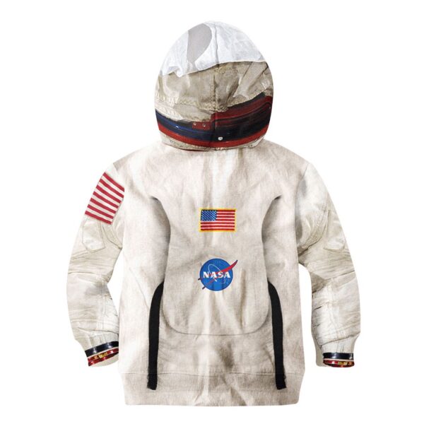 Armstrong Astronaut Kid Custom Hoodies T-shirt Apparel HD-KGH110124 kid 3D apparel 