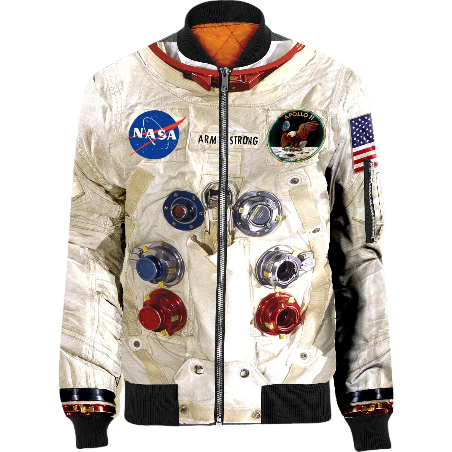 ARMSTRONG Nylon-blend Bomber Jacket Apparel HD-GH110125-BJK Bomber Jacket Bomber S