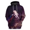 astronaut artist graphic Custom T-shirt - Hoodies Apparel HD-GH20363 3D Custom Fleece Hoodies Hoodie S