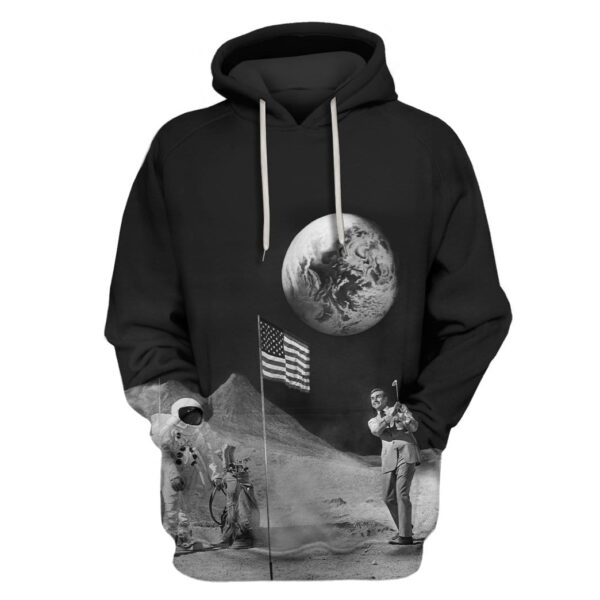 astronaut Custom T-shirt - Hoodies Apparel HD-GH20272 3D Custom Fleece Hoodies Hoodie S 