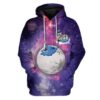 Astronaut Fishing Outer Space Custom T-Shirts Hoodies Apparel GL-DT1912193 3D Custom Fleece Hoodies Hoodie S