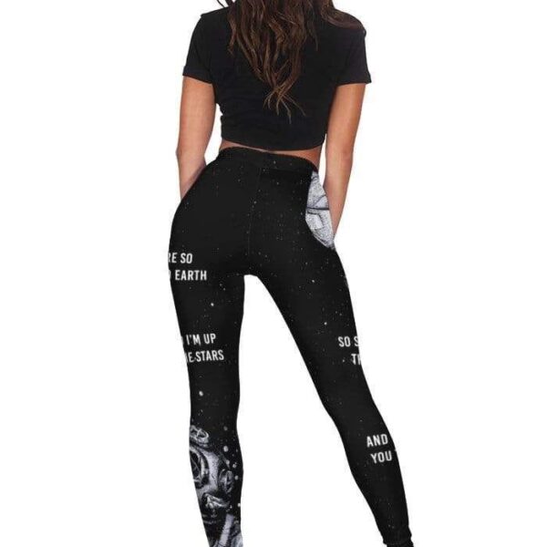 Astronaut Full-print Leggings HD-GH20044-LEG Leggings 