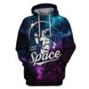 Astronaut I need more space Custom T-shirt - Hoodies Apparel GH110308 3D Custom Fleece Hoodies Hoodie S