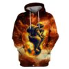 Astronaut in space Custom T-shirt - Hoodies Apparel GH110250 3D Custom Fleece Hoodies Hoodie S