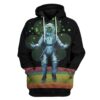 Astronaut Saint Patrick's Day Custom T-Shirts Hoodies Apparel GL-TA2001205 3D Custom Fleece Hoodies Hoodie S