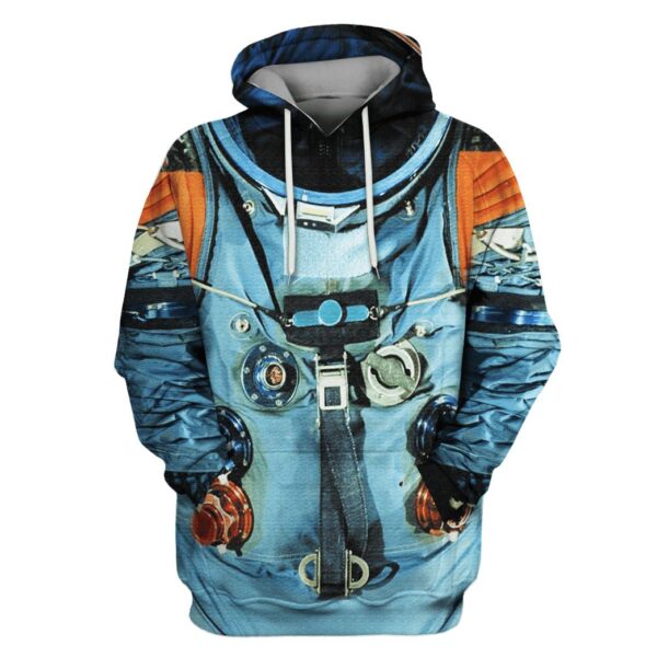ASTRONAUT SUIT Custom T-shirt - Hoodies Apparel HD-GH110441 3D Custom Fleece Hoodies Hoodie S 