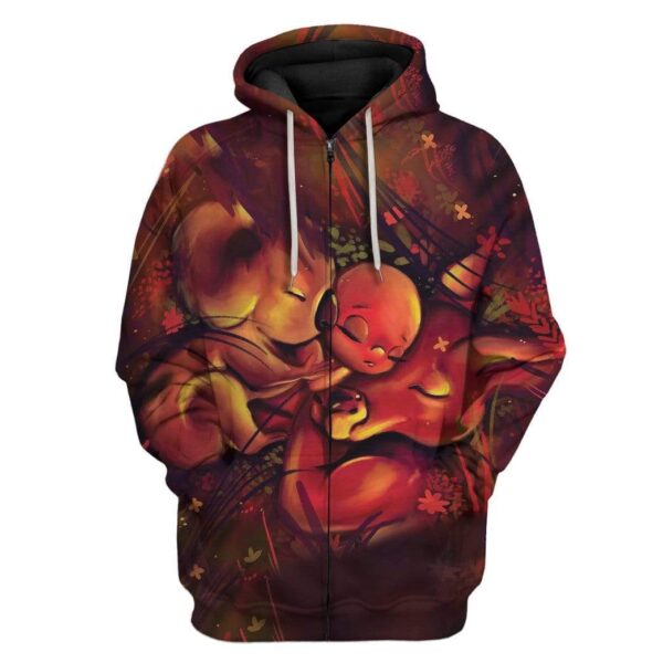 Australia Custom T-Shirts Hoodies Apparel HD-QM16012009 3D Custom Fleece Hoodies Zip Hoodie S