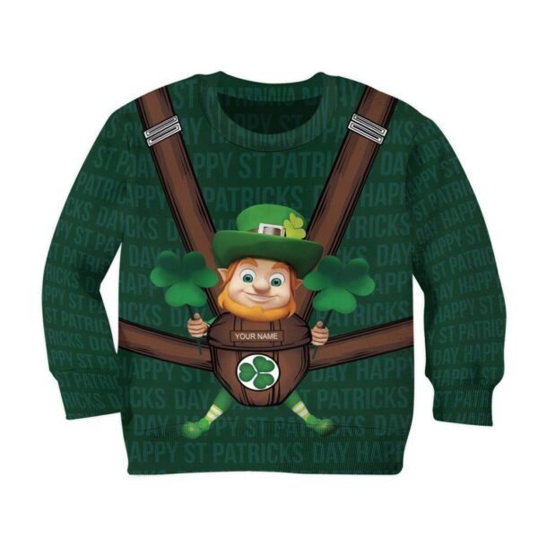 Baby Leprechaun Custom Name T-Shirts Hoodies Apparel CN-AT31012011 Kid 3D Apparel Kid Sweatshirt S'