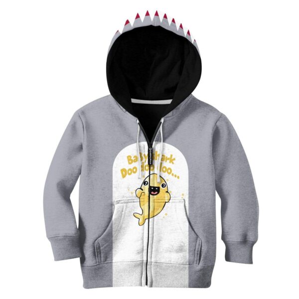 Baby Shark Custom Hoodies T-shirt Apparel HD-GH1106181K kid 3D apparel Kid Zip Hoodie S/6-8 
