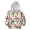 Beautiful Mermaid Princess Custom Hoodies T-shirt Apparel HD-PET110353K kid 3D apparel Kid Hoodie S/6-8