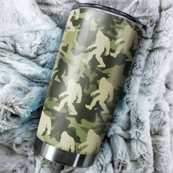 Bigfoot Camo - Tumbler Cup tumbler Tumbler