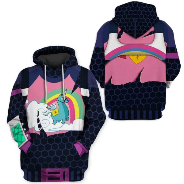 Brite Bomber Custom T-shirt - Hoodies Apparel HD-GH20027 3D Custom Fleece Hoodies 