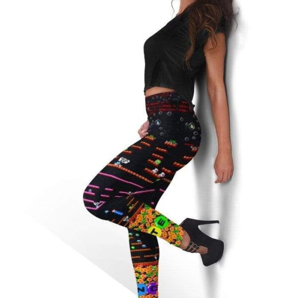 Bubble Bobble Game Full-print Leggings HD-GH20248-LEG Leggings 