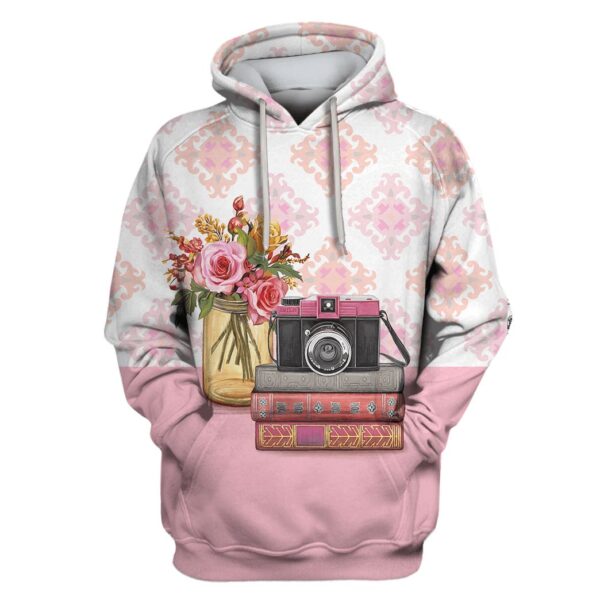 Camera On The Desk Custom T-shirt - Hoodies Apparel HD-GH110559 3D Custom Fleece Hoodies Hoodie S 