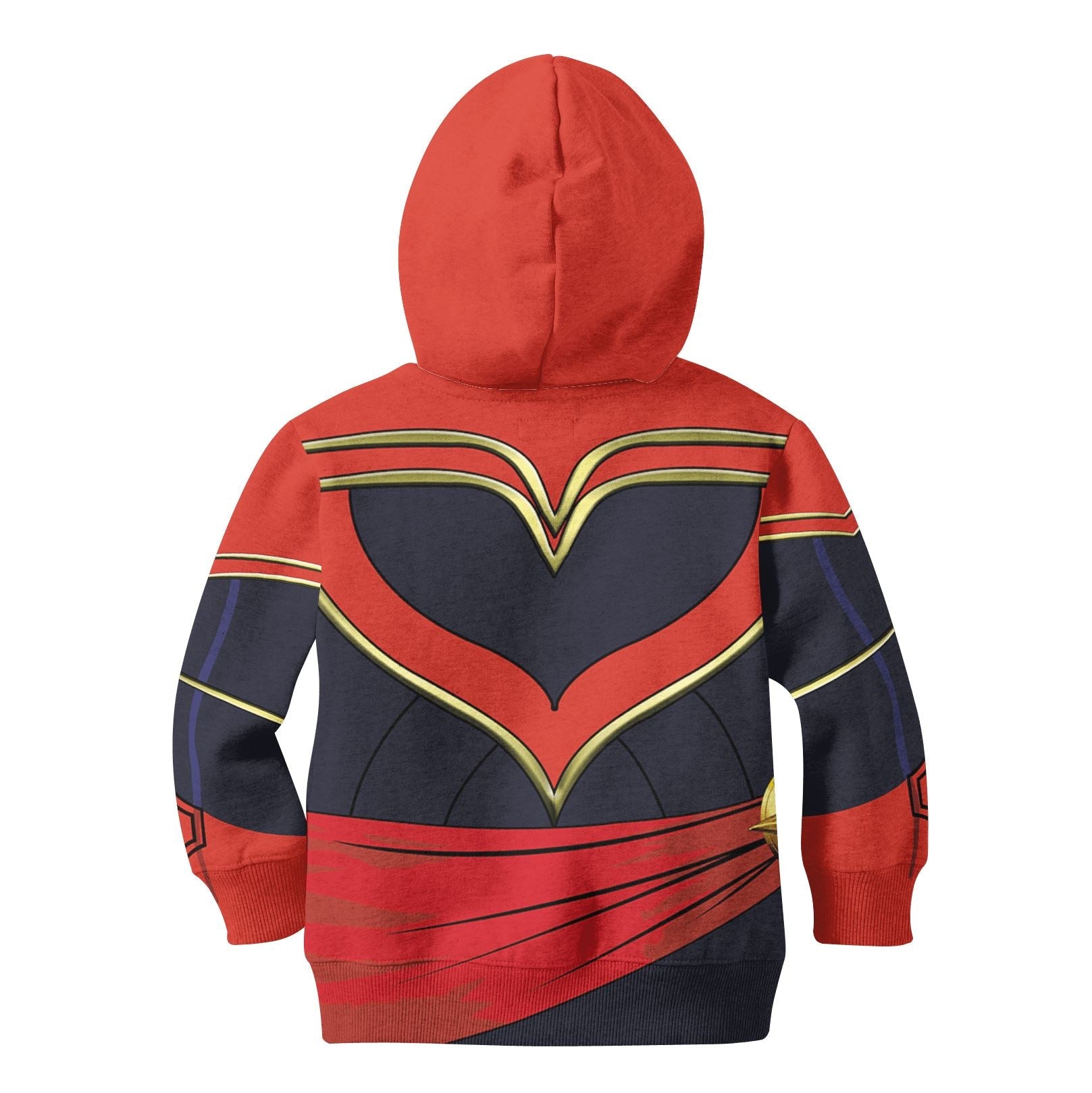 Captain Marvel Custom Hoodies T-shirt Apparel HD-MV110738K kid 3D apparel