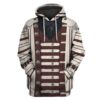 Captain Salazar Suit Custom T-shirt - Hoodies Apparel HD-GH20109 3D Custom Fleece Hoodies Hoodie S