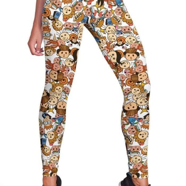 Cartoon characters Full-print Leggings HD-GH20090-LEG Leggings Leggings S 