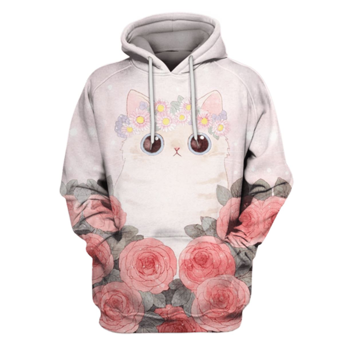 Cat Hoodies - T-Shirt Apparel HL101114 3D Custom Fleece Hoodies Hoodie S