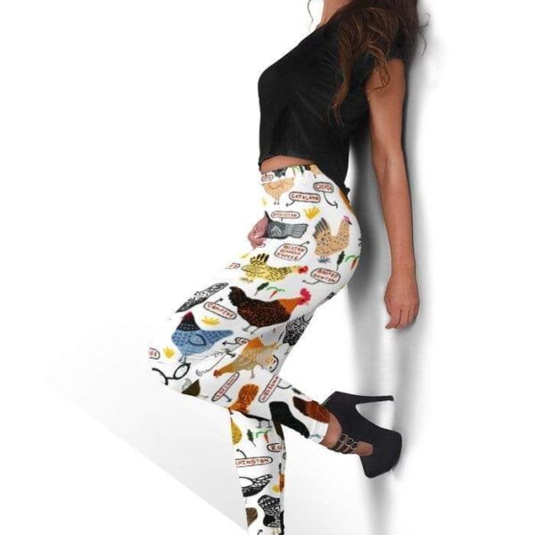 Chicken Breeds Full-print Leggings HD-GH20249-LEG Leggings 