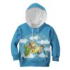 Child Pilot Flying In The Sky Custom Hoodies T-shirt Apparel HD-PET110261K kid 3D apparel Kid Hoodie S/6-8