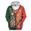 Christmas Coming Soon Custom T-shirt - Hoodies Apparel NL110100 3D Custom Fleece Hoodies Hoodie S