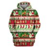 Christmas In The Air Custom T-shirt - Hoodies Apparel NL110102 3D Custom Fleece Hoodies Hoodie S