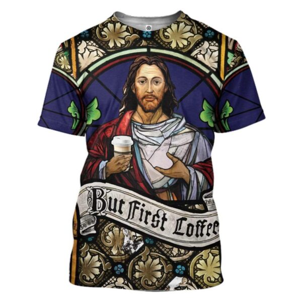 Coffee First Angel Custom T-Shirts Hoodies Apparel JE-TA1301201 3D Custom Fleece Hoodies T-Shirt S 