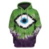 Colorful Tie dye Custom T-shirt - Hoodies Apparel HD-GH1106129 3D Custom Fleece Hoodies Hoodie S