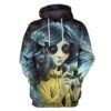 Coraline and black cat Hoodies - T-Shirts Apparel MV110217 3D Custom Fleece Hoodies Hoodie S 