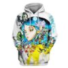 coraline and Ghost Town Hoodies - T-Shirts Apparel MV110215 3D Custom Fleece Hoodies Hoodie S