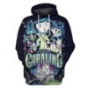 Coraline Hoodies - T-Shirts Apparel MV110196 3D Custom Fleece Hoodies Hoodie S 