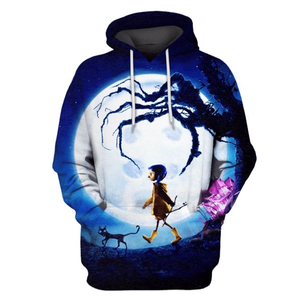 Coraline Hoodies - T-Shirts Apparel MV110198 3D Custom Fleece Hoodies Hoodie S 