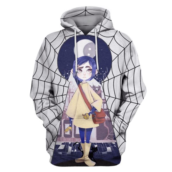 Coraline movie Hoodies - T-Shirts Apparel MV110218 3D Custom Fleece Hoodies Hoodie S 