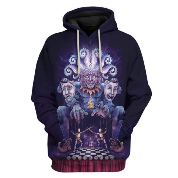 Cosmic Jester On The Plane Of Polarity Hoodie T-Shirts Apparel HD-AT1101204 3D Custom Fleece Hoodies Hoodie S 