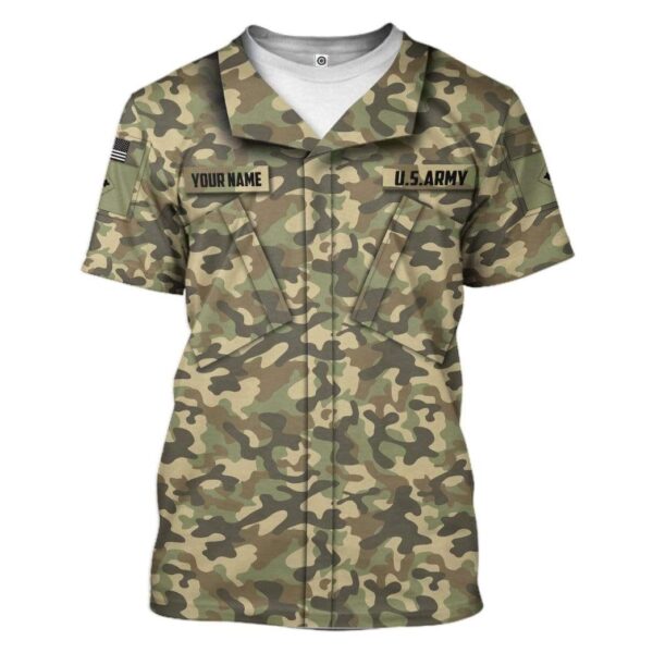 Cosplay 4th Infantry Division Uniform Custom Name T-Shirts Hoodies Apparel HD-AT1401205 3D Custom Fleece Hoodies T-Shirt S 