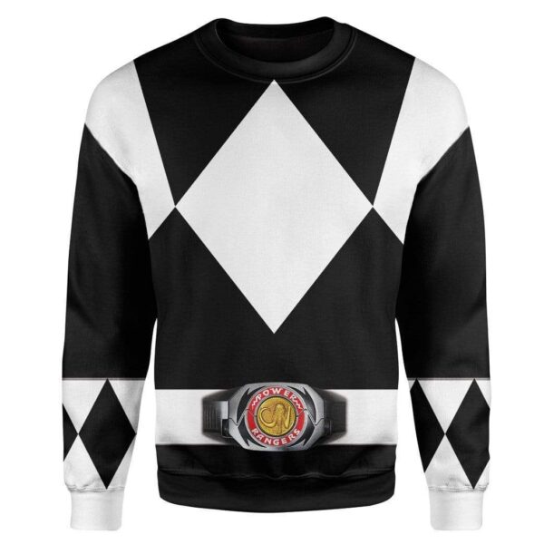 Cosplay Black Power Ranger Custom T-Shirts Hoodies Apparel HD-QM0102203 3D Custom Fleece Hoodies Long Sleeve S
