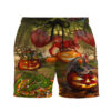 Gearhumans 3D Spooky Dragon Halloween Custom Men Short