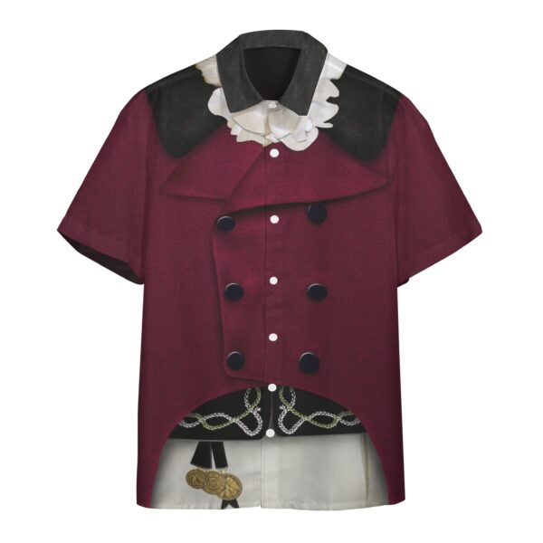 Gearhumans 3D Aaron Burr Custom Short Sleeve Shirt