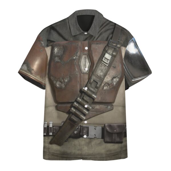Gearhumans 3D The Mandalorian Custom Short Sleeve Shirt