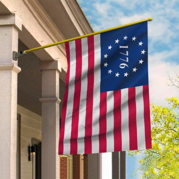 Gearhuman 3D 1776 Betsy Ross Patriotic USA Custom Flag GW2406215 House Flag 