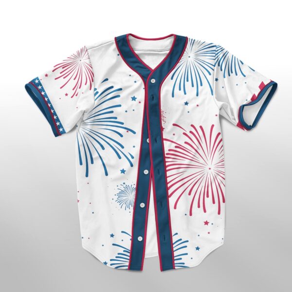Gearhuman 3D 1776 Patriotic USA Custom Jersey Shirt GW0107218 Jersey Shirt 