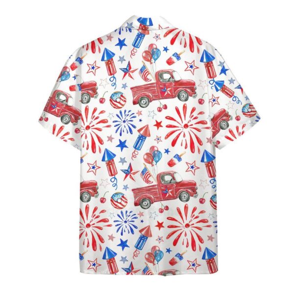 Gearhuman 3D 4th Of July Celebration Hawaii Shirt ZK1106217 Hawai Shirt