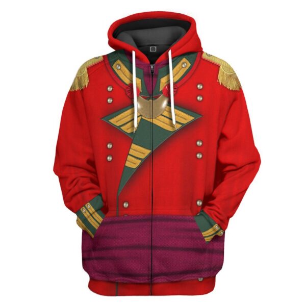 Gearhuman 3D 69th Foot Officer Custom Hoodie Apparel GV190813 3D Custom Fleece Hoodies Zip Hoodie S