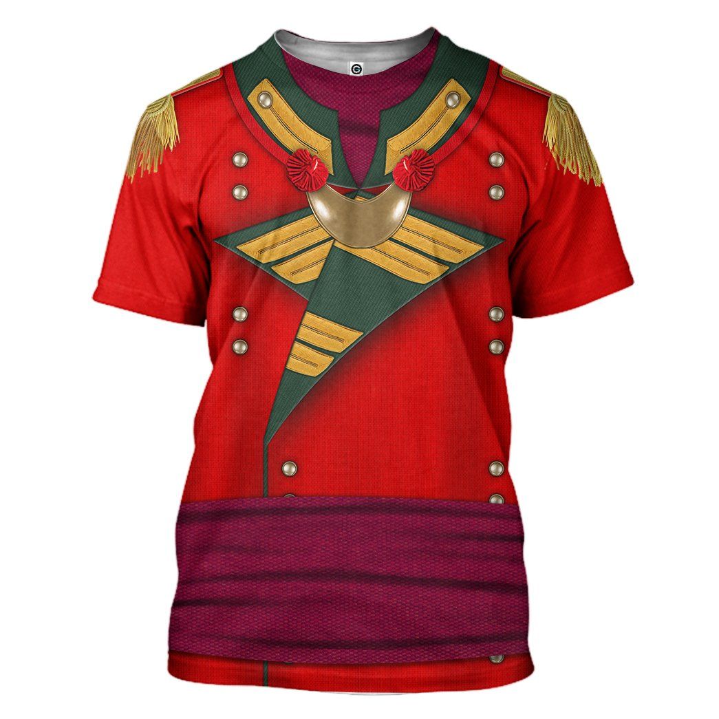 Gearhuman 3D 69th Foot Officer Custom Tshirt Apparel GV190813 3D T-shirt T-Shirt S