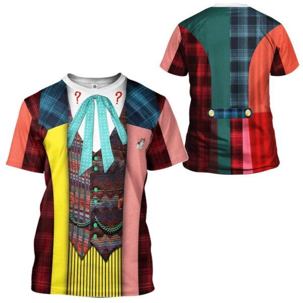 Gearhuman 3D 6th Doctor Who? Tshirt Hoodie Apparel GK14125 3D Apparel 