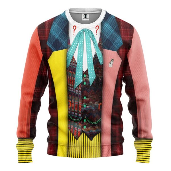 Gearhuman 3D 6th Doctor Who? Tshirt Hoodie Apparel GK14125 3D Apparel Long Sleeve S