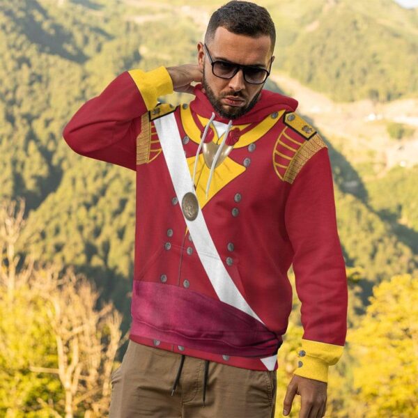 Gearhuman 3D 6th Foot Officer Grenadier Company Custom Hoodie Apparel GV190814 3D Custom Fleece Hoodies