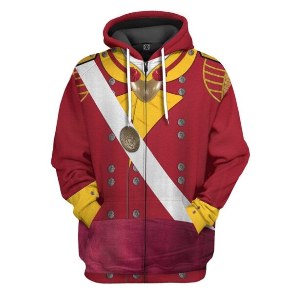 Gearhuman 3D 6th Foot Officer Grenadier Company Custom Hoodie Apparel GV190814 3D Custom Fleece Hoodies Zip Hoodie S